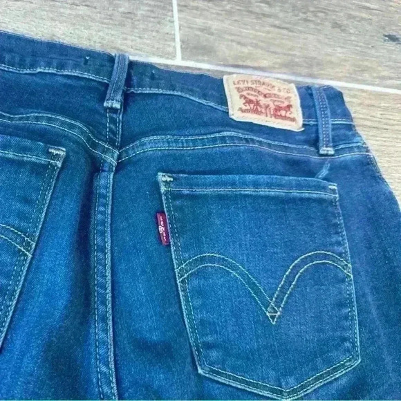 Levi 505 Straight Size 4M W27/ L 32 Denim Jean PC9-15505-0145 western - Picture 8 of 8